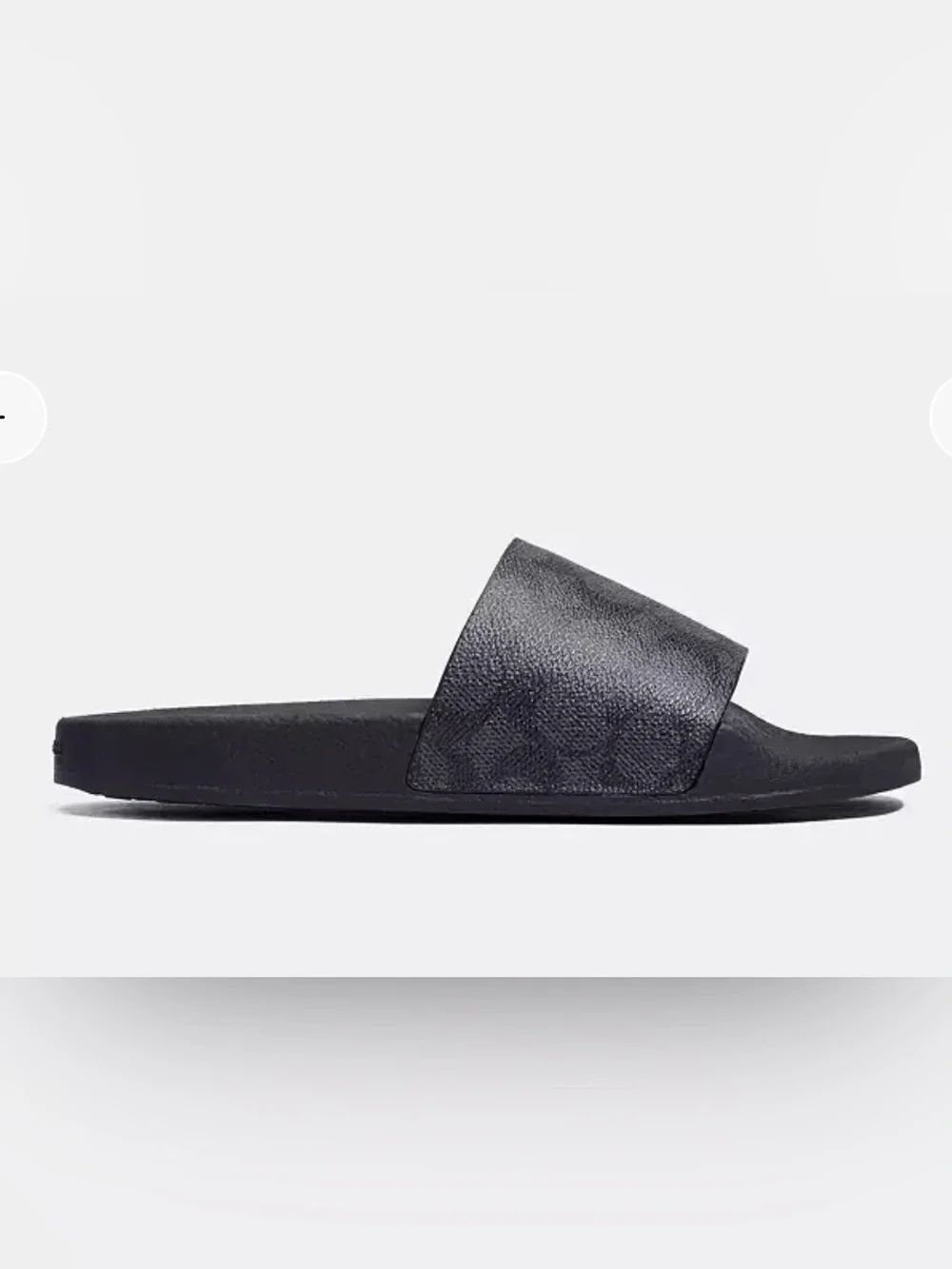 COACH Udele Sport Slide In Signature Canvas